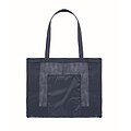 RPET mesh shopping bag, blue