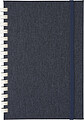 rPET notebook (A5) Ilias, blue