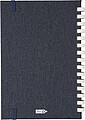 rPET notebook (A5) Ilias, blue
