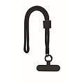 RPET phone wrist cord, black