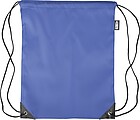 rPET polyester (210D) drawstring backpack, cobalt blue