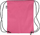 rPET polyester (210D) drawstring backpack, pink