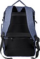 rPET polyester (300D) backpack Malcolm, blue