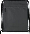 rPET polyester (600D) drawstring backpack Auri, black