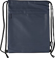 rPET polyester (600D) drawstring backpack Auri, blue