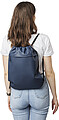 rPET polyester (600D) drawstring backpack Auri, blue