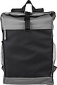 rPET polyester (600D) roll-top backpack Yani, grey