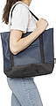 rPET polyester (600D) tote bag Lumi, blue