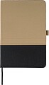 rPET polyester A5 notebook Yuna, beige
