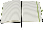 rPET polyester A5 notebook Yuna, lime