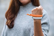 RPET polyester wristband