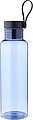 rPET single-walled drinking bottle (750 ml), cobalt blue