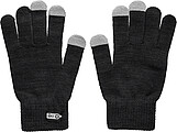 rPET touchscreen gloves Nira, black