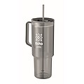 RPET tumbler 1200ml, transparent grey