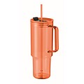 RPET tumbler 1200ml, transparent orange