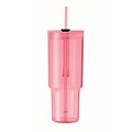 RPET tumbler 1200ml, transparent pink