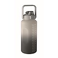 RPET water bottle 2000ml, black