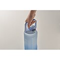 RPET water bottle 2000ml, royal blue