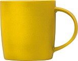 Rubberized ceramic mug