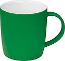 Rubberized ceramic mug