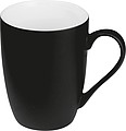 Rubberized ceramic mug