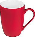 Rubberized ceramic mug