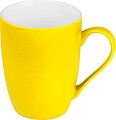 Rubberized ceramic mug