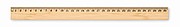 Ruler in bamboo 30 cm