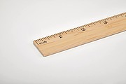 Ruler in bamboo 30 cm
