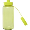 Ryder 900 ml RCS certified RPET sport bottle with multi-function lid, lime