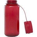 Ryder 900 ml RCS certified RPET sport bottle with multi-function lid, red