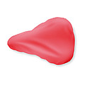 Saddle cover, red