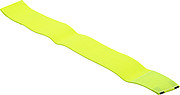 Safety arm band with two reflective stripes, for promotional use.