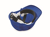 Safety helmet in ABS, royal blue