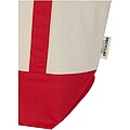 Sam 320 g/m2 GRS recycled cotton tote bag, red