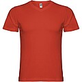 Samoyedo short sleeve mens v-neck t-shirt