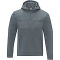 Sayan mens half zip anorak hooded sweater