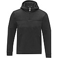 Sayan mens half zip anorak hooded sweater