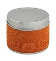 scented candle, orange