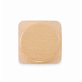 Schima wooden dice 5cm dia, wood