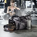 SCHWARZWOLF ARARAT Travel sports bag 2in1, grey