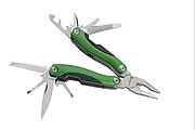 SCHWARZWOLF ARMADOR NEW 15-in-1 multitool, green