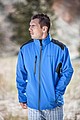 SCHWARZWOLF BREVA Men, blue,logo on back, size XXXL