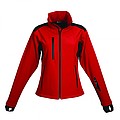 SCHWARZWOLF BREVA Women, red, logo on back, size L