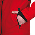 SCHWARZWOLF BREVA Women, red, logo on back, size L