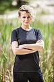 SCHWARZWOLF COOL SPORT Functional quick dry T-shirt – women, black XL