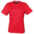 SCHWARZWOLF COOL SPORT Functional quick dry T-shirt – women, red XL