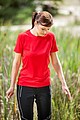 SCHWARZWOLF COOL SPORT Functional quick dry T-shirt – women, red XL