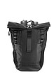 SCHWARZWOLF ELBERT Rolltop backpack, black