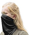 SCHWARZWOLF JERRY Multifunction sports bandana, black